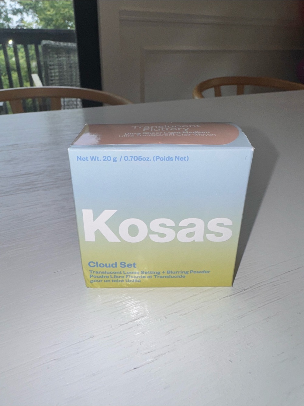 Kosas Cloud Set Translucent Powder ultra sheer light medium